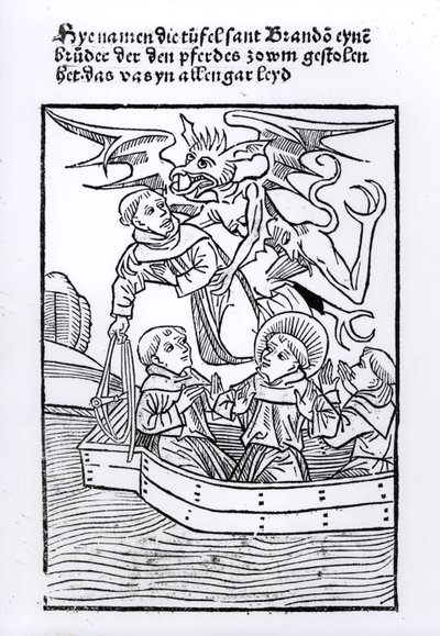 Jelenet a „St. Brendan hajózása” című filmből alkotó: German School